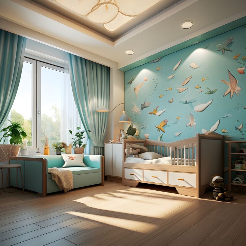 Nursery Wallpaper Installation in Denver County, CO