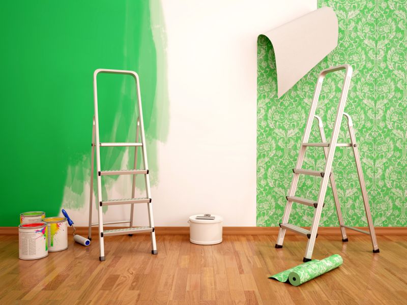 Wallpaper Installation in Spring